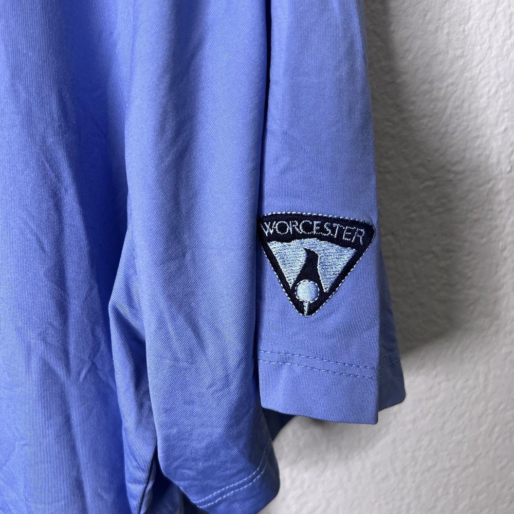 Greyson Light Blue Short Sleeve Polo Shirt Men's Size Large Golf Stretch - Picture 4 of 8